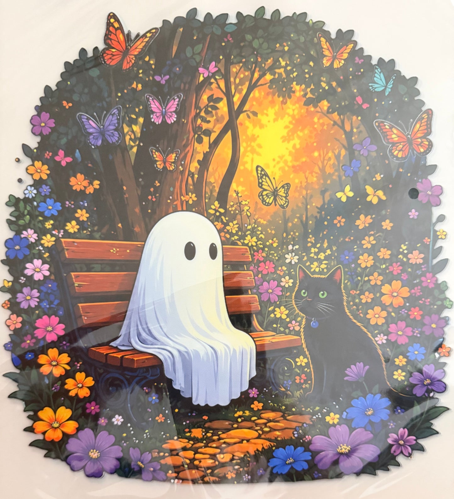 Ghost and cat flowers