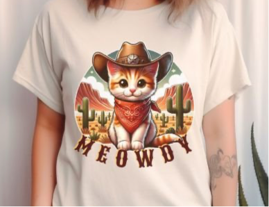 MEOWDY WESTERN CAT