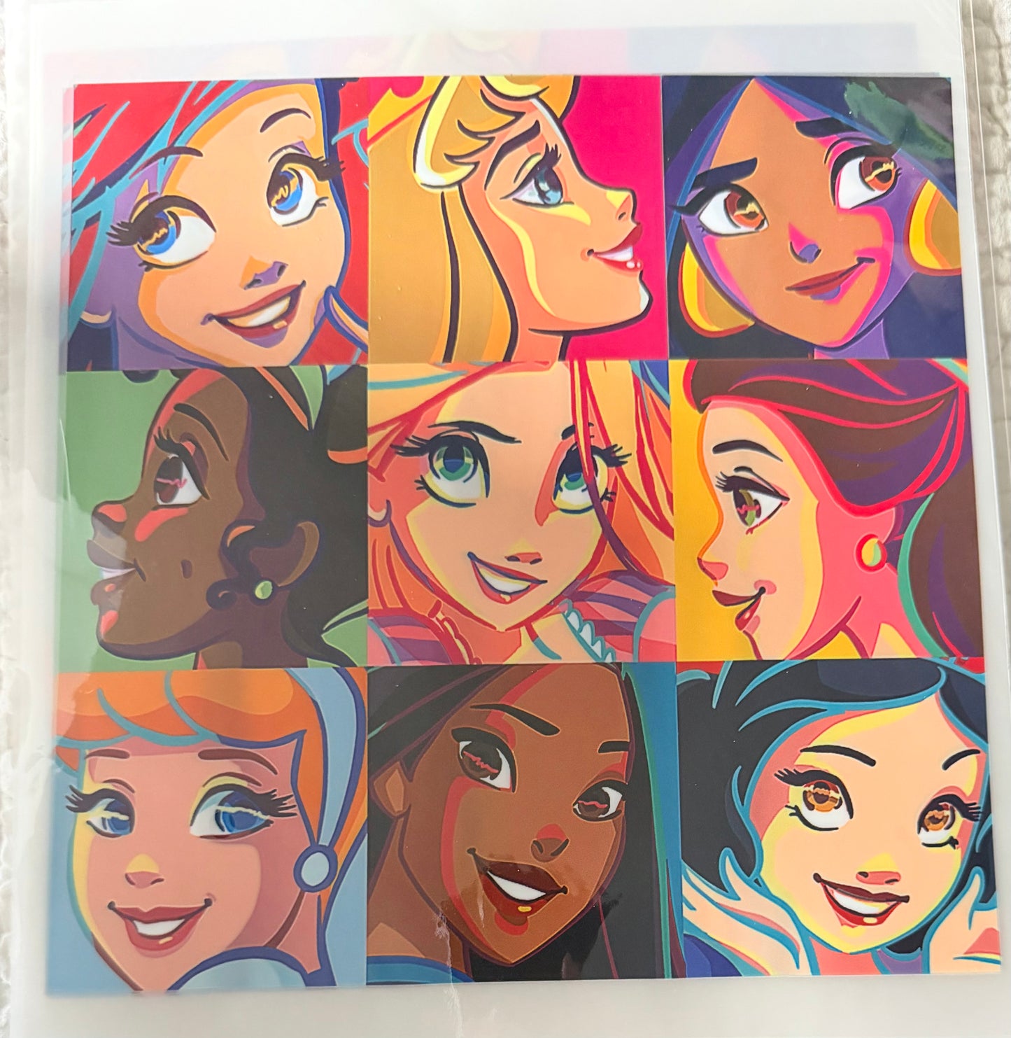 Princess collage