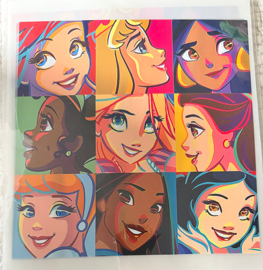 Princess collage
