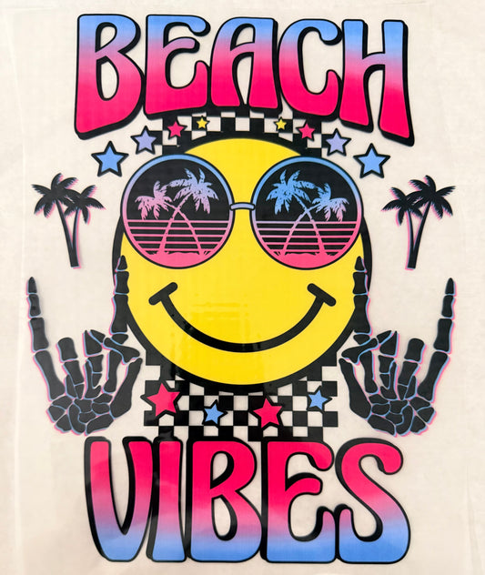Beach vibes smiley