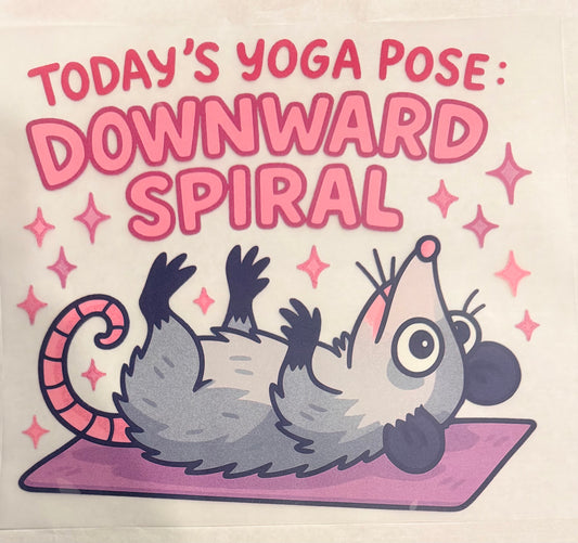 Downward spiral