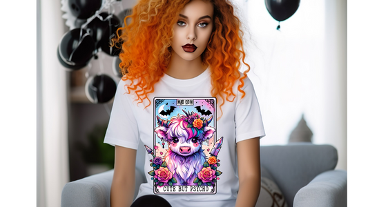 CUTE BUT PSYCHO COW TAROT