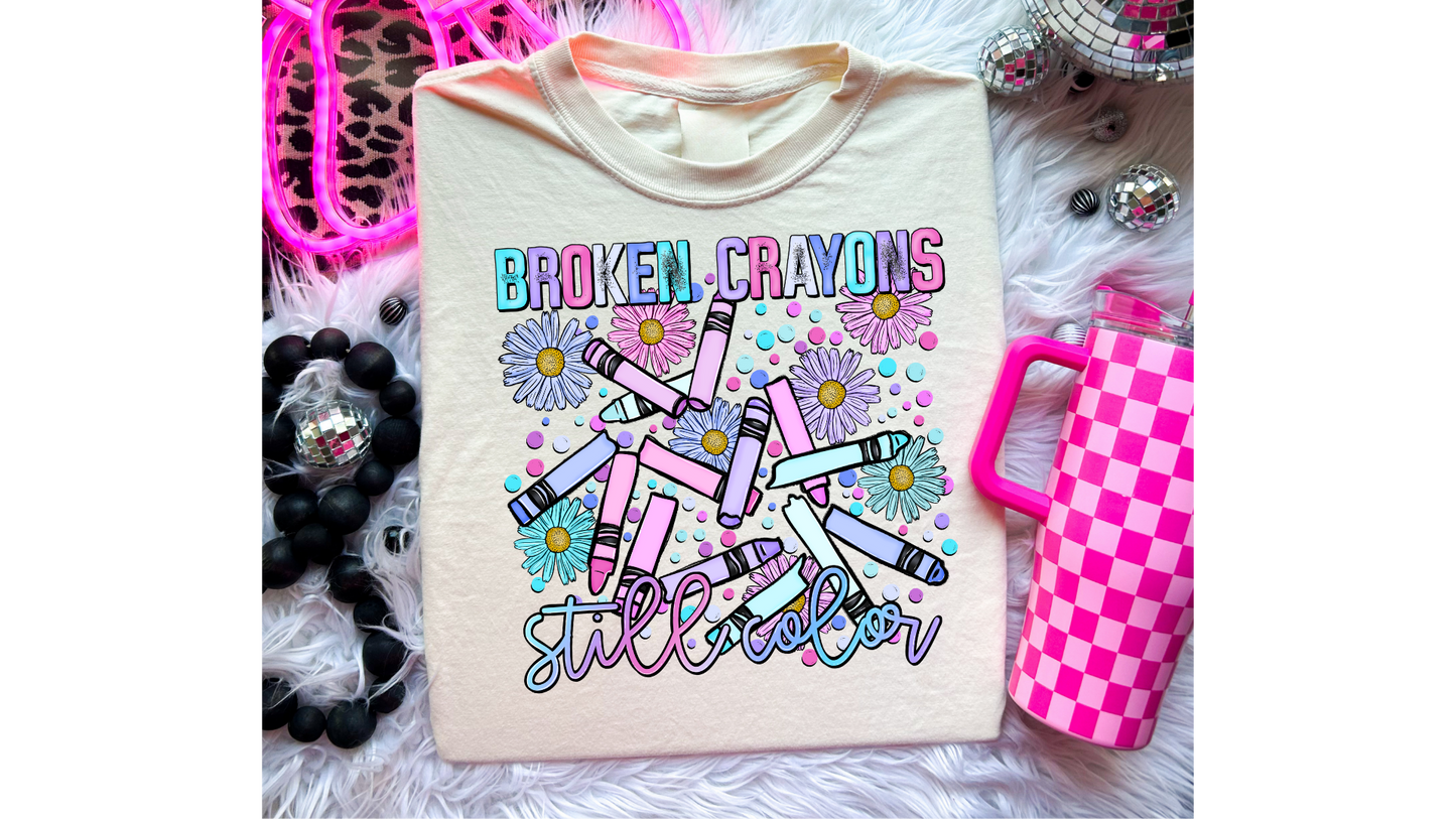 BROKEN CRAYONS COLOR