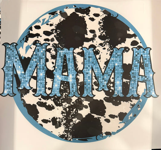 Cow mama blue
