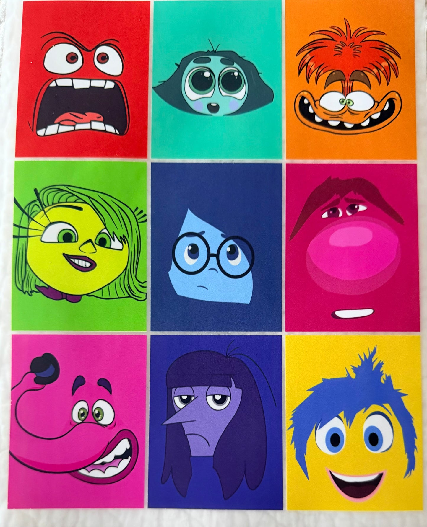 Inside out emotions