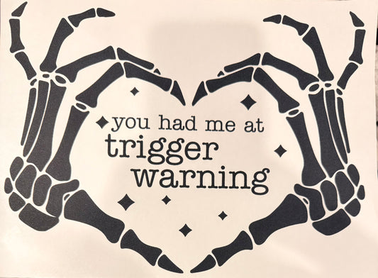 Trigger warning