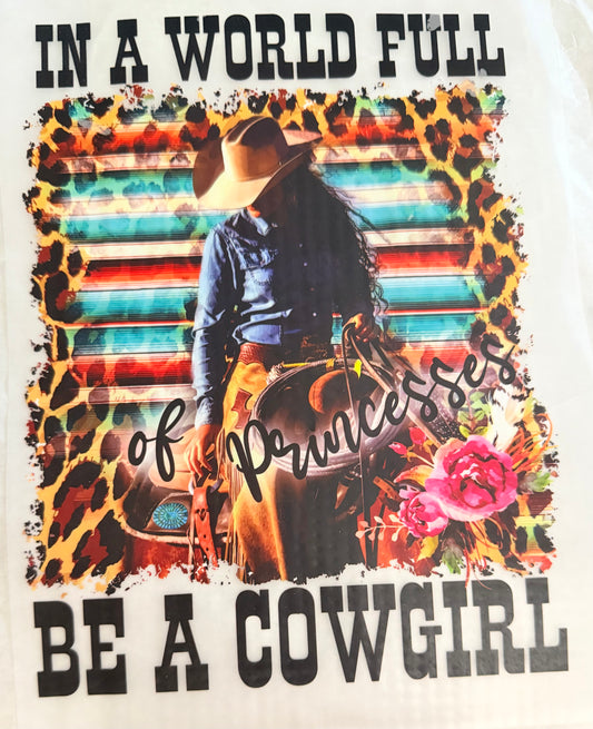 Be a cowgirl