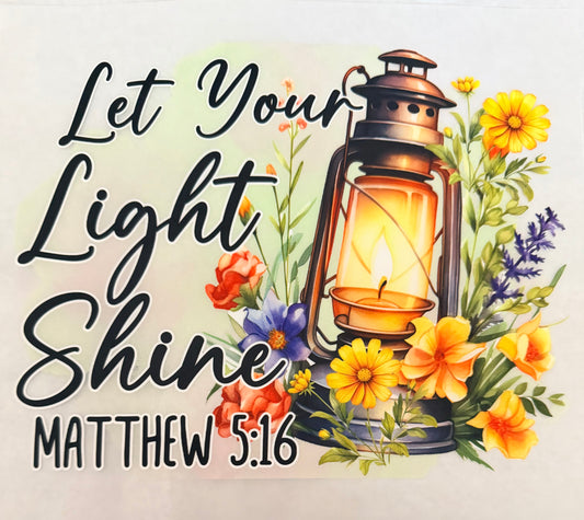 Let your light shine