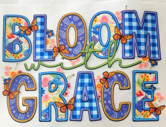 Bloom with grace
