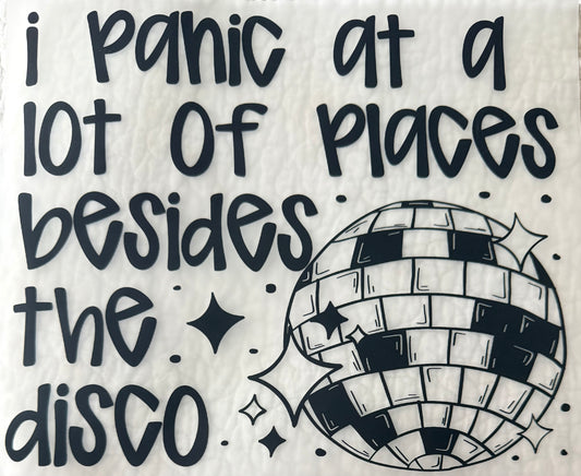 panic at a lot of places