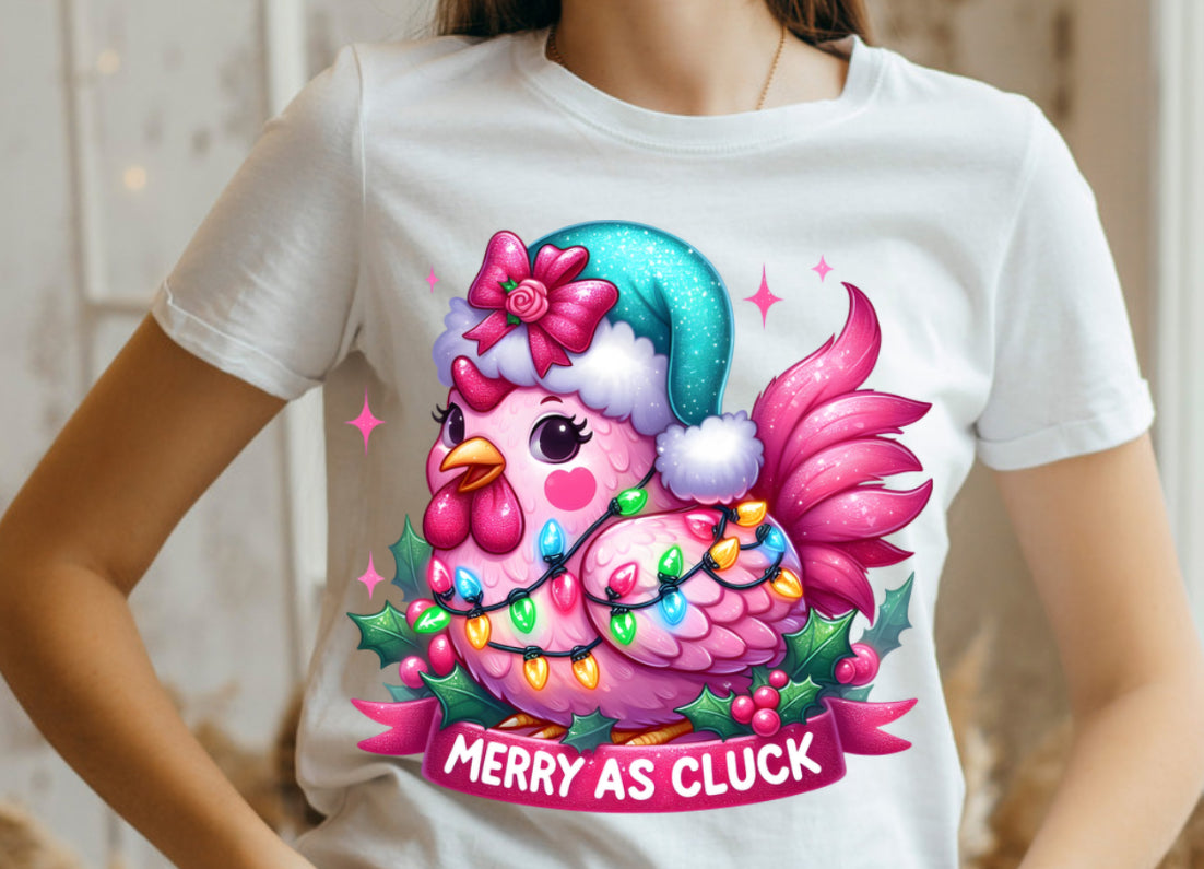 MERRY AS CLUCK