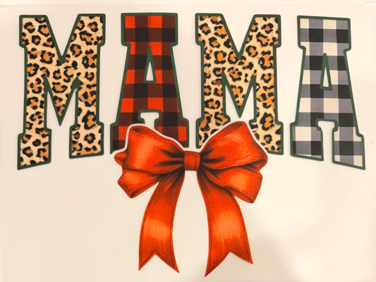 Leopard checker mama