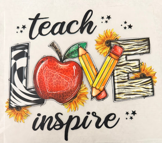 Teach love inspire