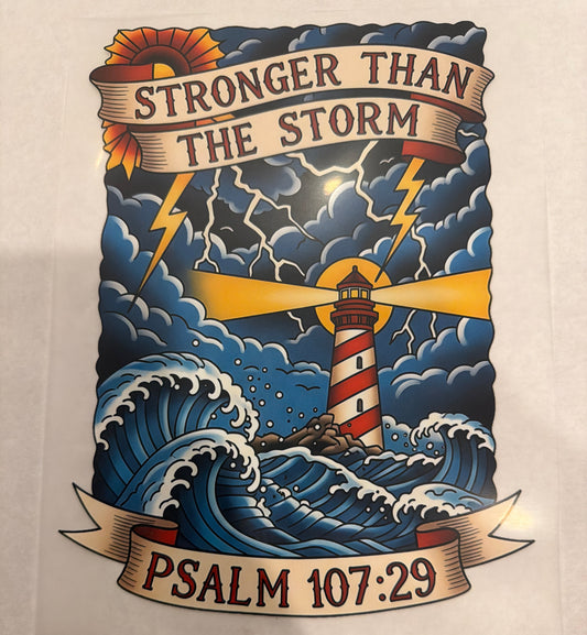 Stronger than the storm