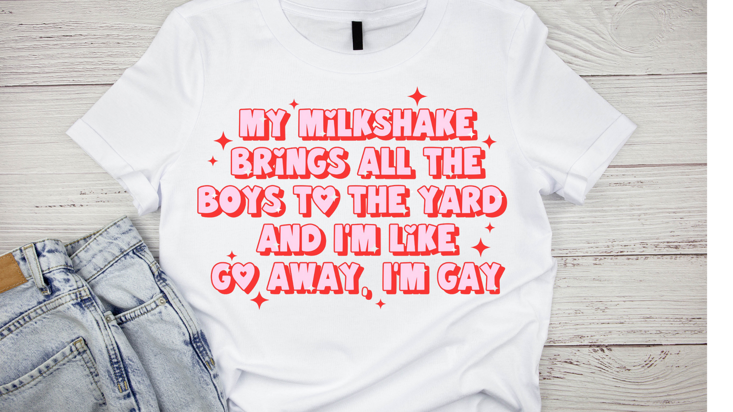 MILKSHAKE BRINGS BOYS TO THE YARD