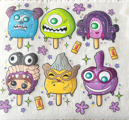 Monsters popsicles