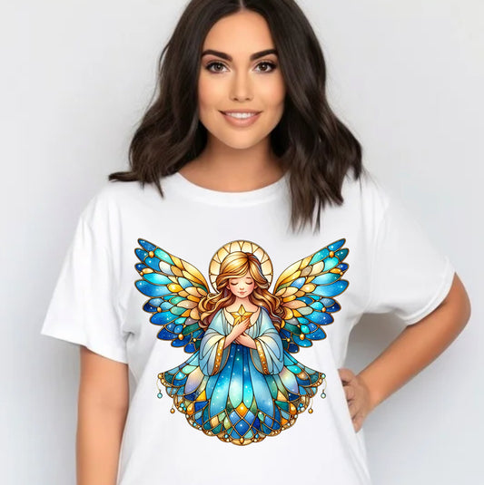 STAINED GLASS ANGEL