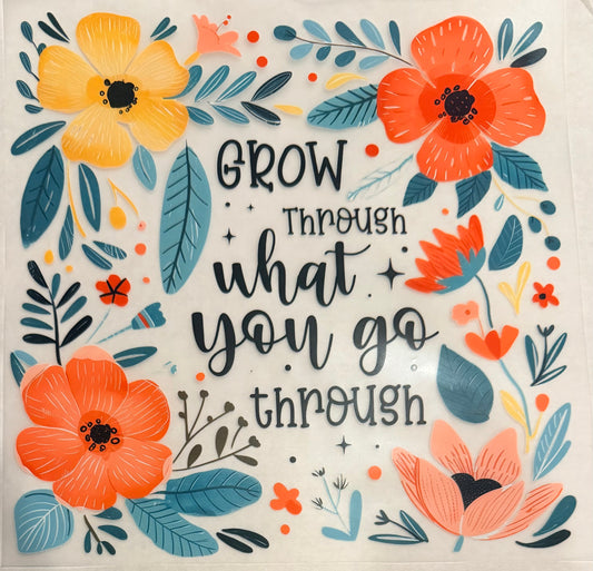Grow through