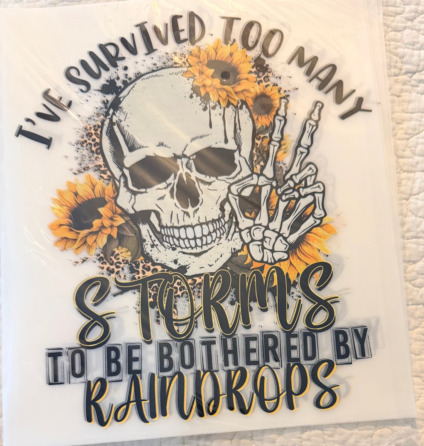 Survived too many storms