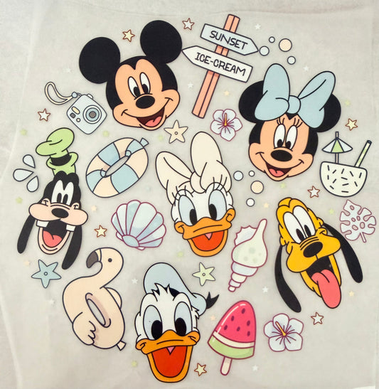 Mickey friends summer