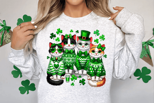 ST PATRICKS DAY CATS