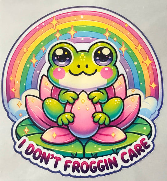 Don’t froggin care