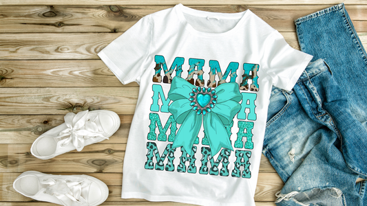 TURQUOISE MAMA BOW