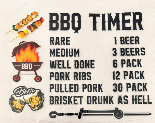 BBQ timer funny