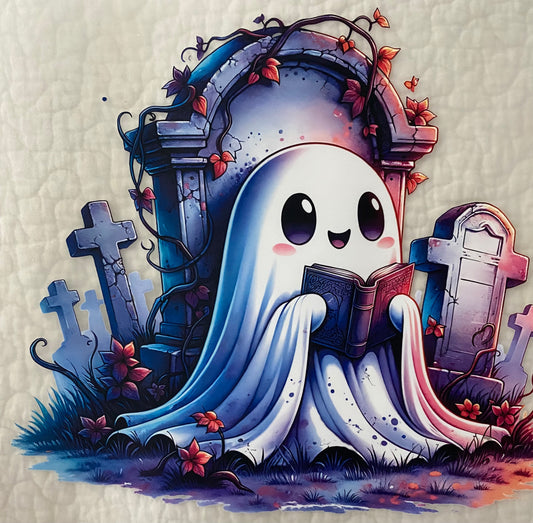 Cemetery bookish ghost