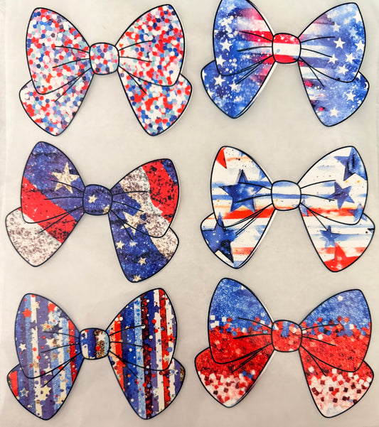 Patriotic bows
