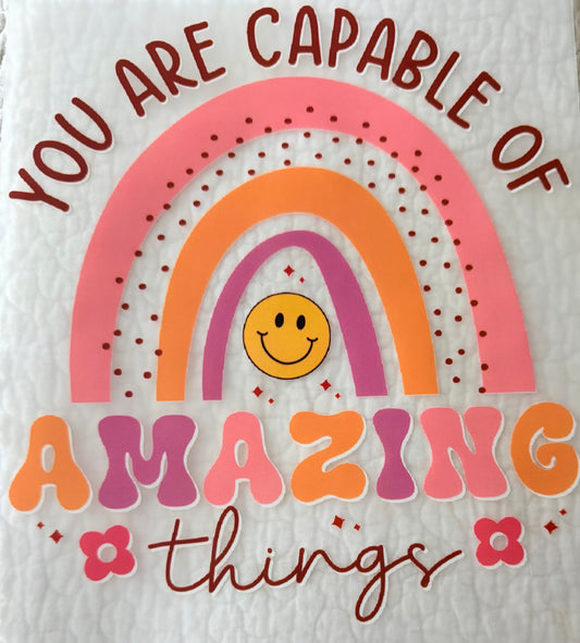 Capable of amazing things