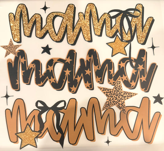 Glitter mama stack