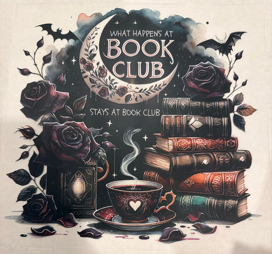 What happens at book club