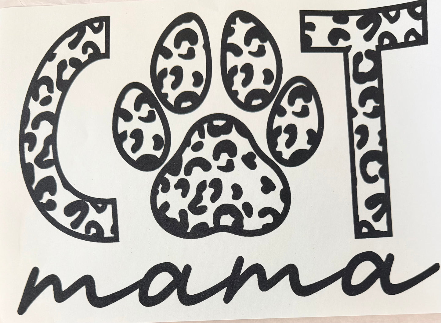 Leopard cat mama