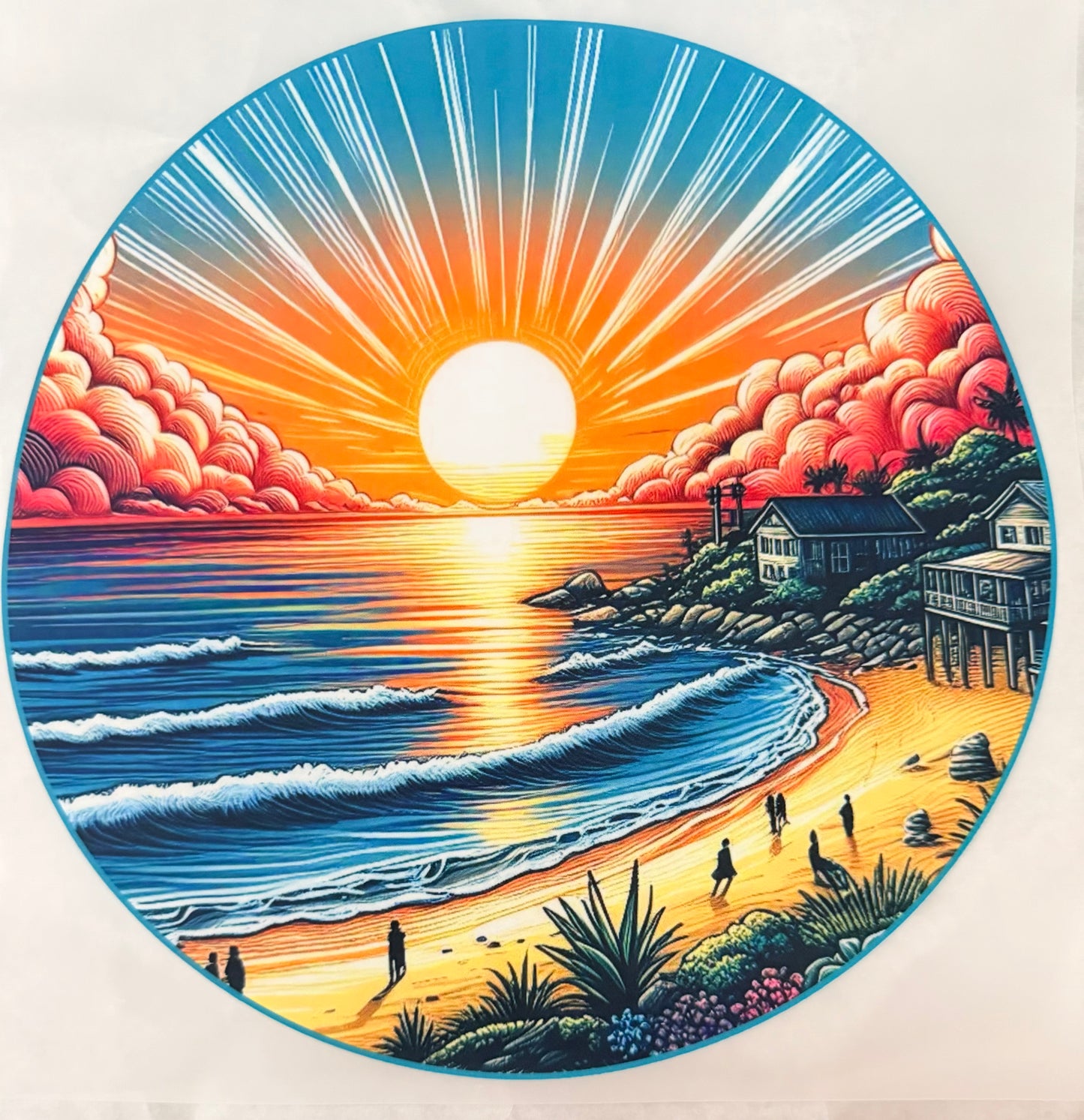 Beach sunset