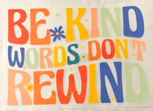 Words don’t rewind