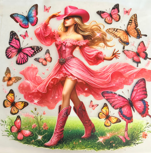 Butterflies cowgirl