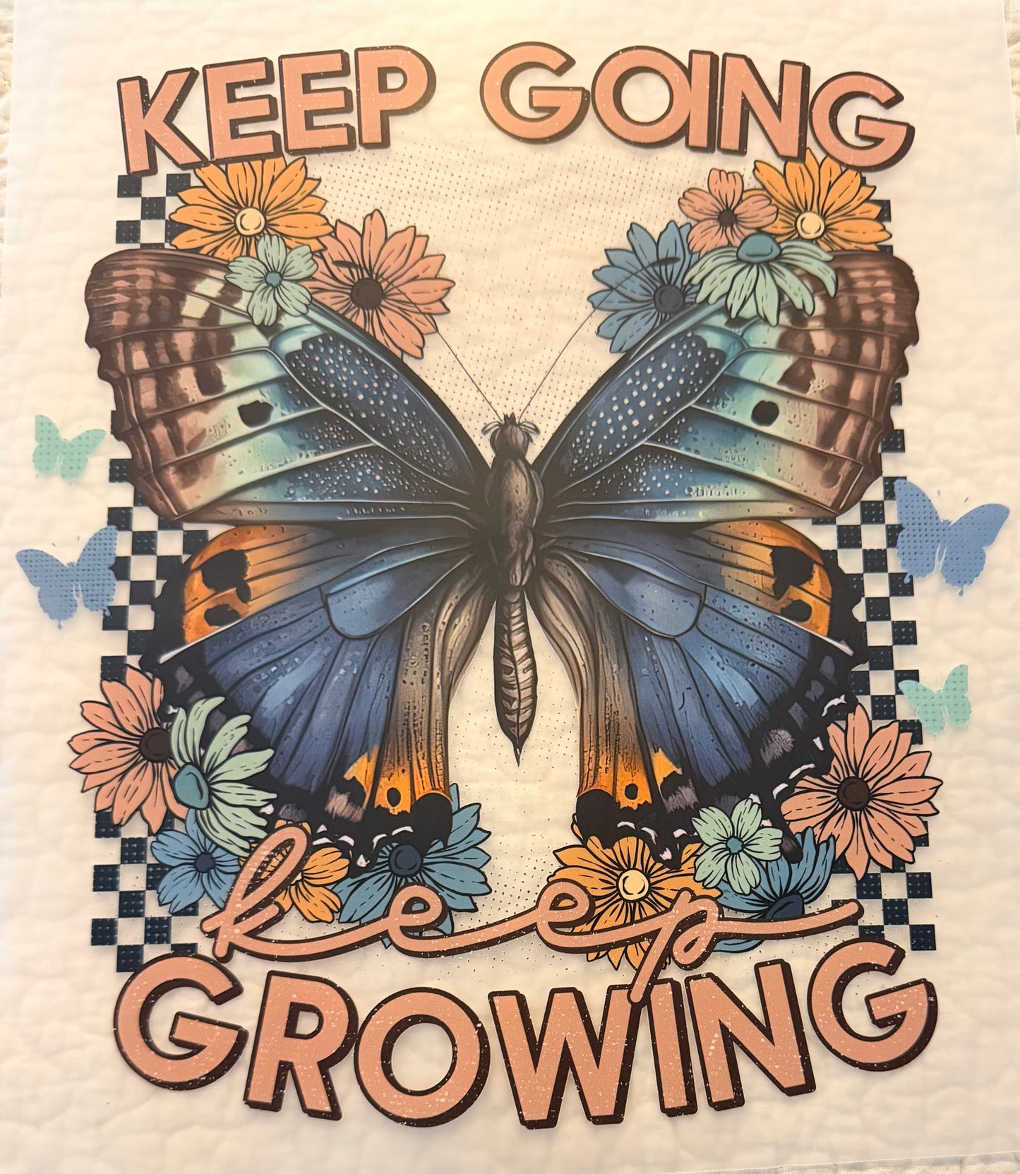 Keep going