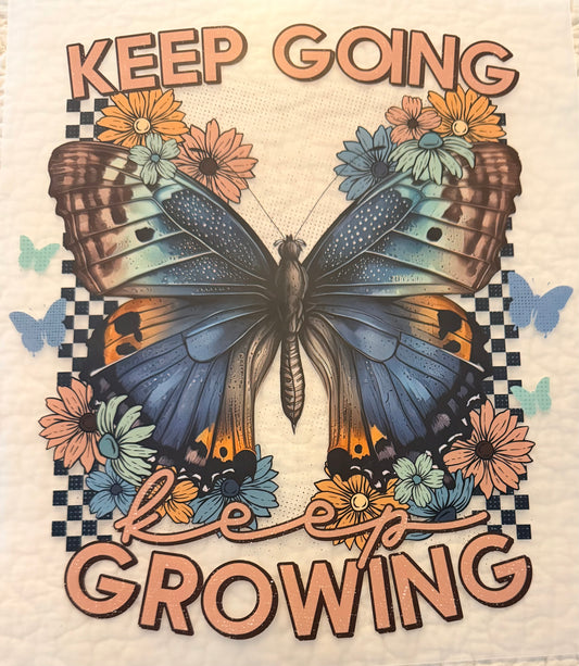 Keep going