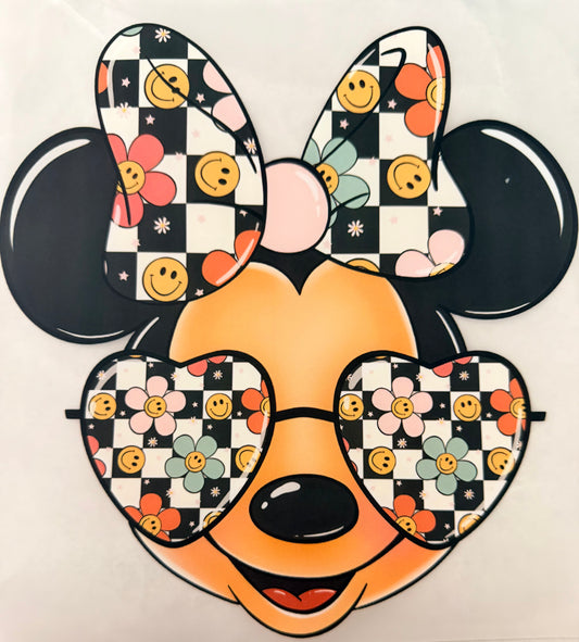 M Mouse floral summer