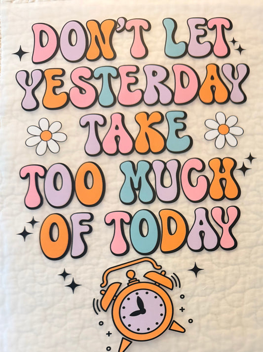Take too much