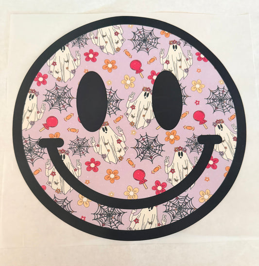 Halloween ghosts smiley