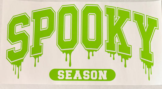Spooky season green