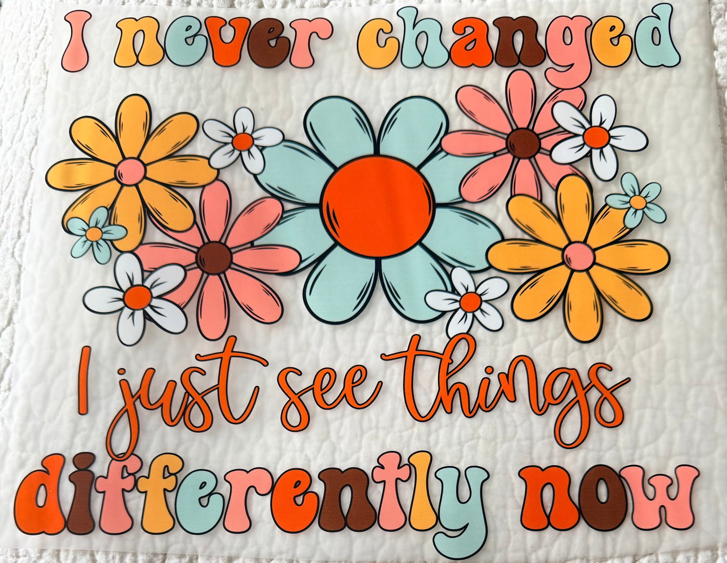 See things differently