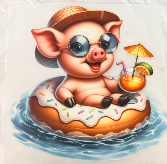 Pig on float