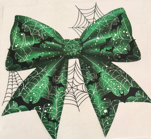 Green webs bow
