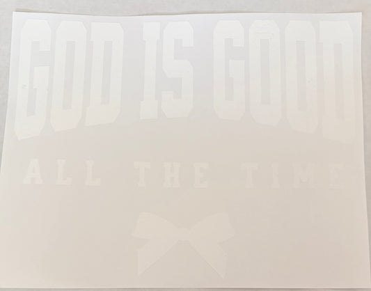 God is good