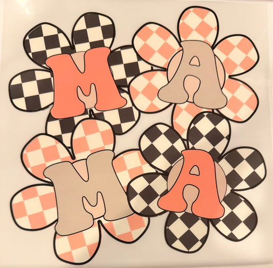 Checker mama flowers