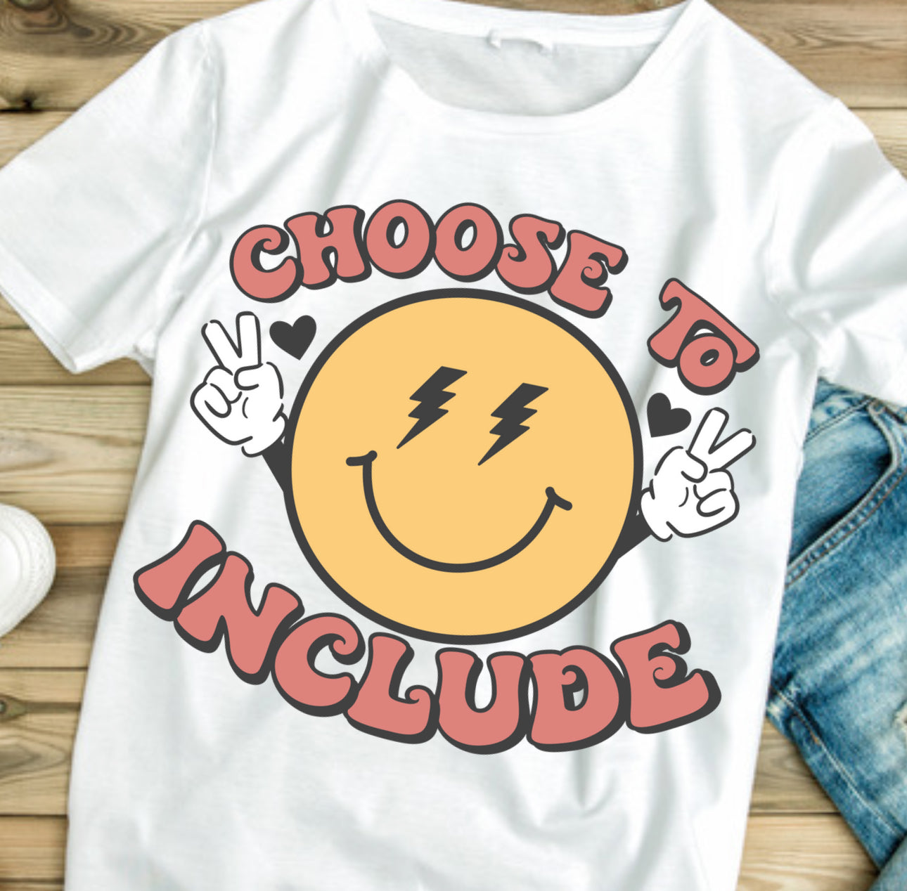 CHOOSE TO INCLUDE SMILEY